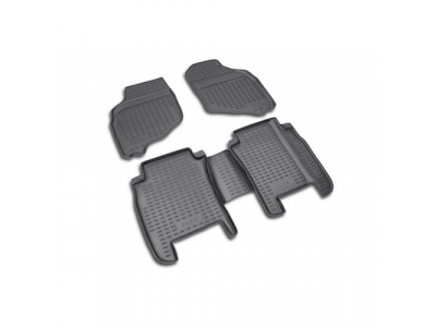 Коврики в салон HONDA Jazz 2001-2008, 4 шт. (полиуретан) от ELEMENT Коврики в салон HONDA Jazz 2001-2008, 4 шт. (полиуретан)