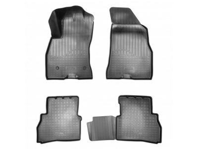 Коврики салонные для Fiat Doblo 3D (2015) от NORPLAST Коврики салонные для Fiat Doblo 3D (2015)