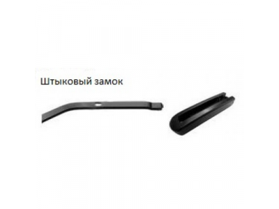 К-т бескаркасных щёток стеклоочистителя 600/450 мм DF-009