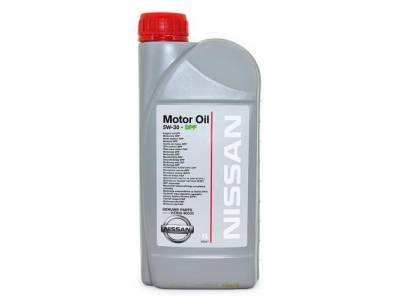 NISSAN 5W30 (1л) МАСЛО МОТОРНОЕ DPF от NISSAN NISSAN 5W30 (1л) МАСЛО МОТОРНОЕ DPF
