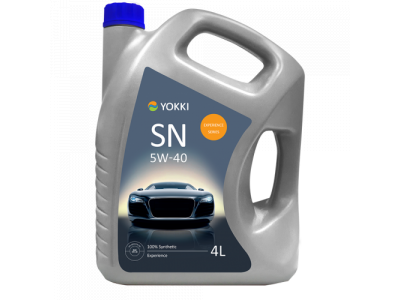 YOKKI SAE 5W-40 Experience API SN/CF 4л (пластик) от YOKKI YOKKI SAE 5W-40 Experience API SN/CF 4л (пластик)