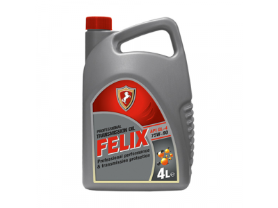 Масло транс. FELIX 75W90 п/с GL-4 4л, передний привод от Felix Масло транс. FELIX 75W90 п/с GL-4 4л, передний привод