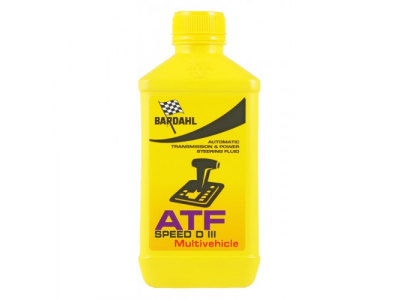Транс. масла синтетические ATF SPEED D III - MULTIVEHICLE 1 л. от Bardahl Транс. масла синтетические ATF SPEED D III - MULTIVEHICLE 1 л.