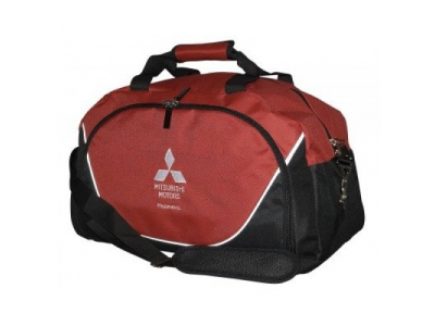 Спортивная сумка Mitsubishi Sports Bag, Black-Red, артикул RU000017 от Mitsubishi Спортивная сумка Mitsubishi Sports Bag, Black-Red, артикул RU000017