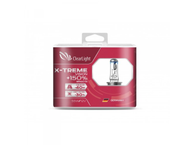 Лампа HB3(Clearlight)12V-60W X-treme Vision +150% Light (2 шт.) от ClearLight Лампа HB3(Clearlight)12V-60W X-treme Vision +150% Light (2 шт.)